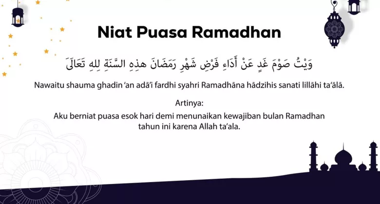 7 Bacaan Niat Puasa Ramadhan yang Sah Menurut Ulama