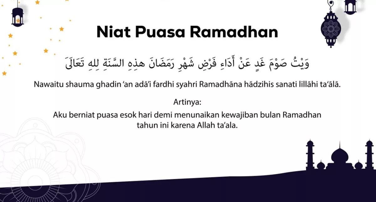 7 Bacaan Niat Puasa Ramadhan yang Sah Menurut Ulama