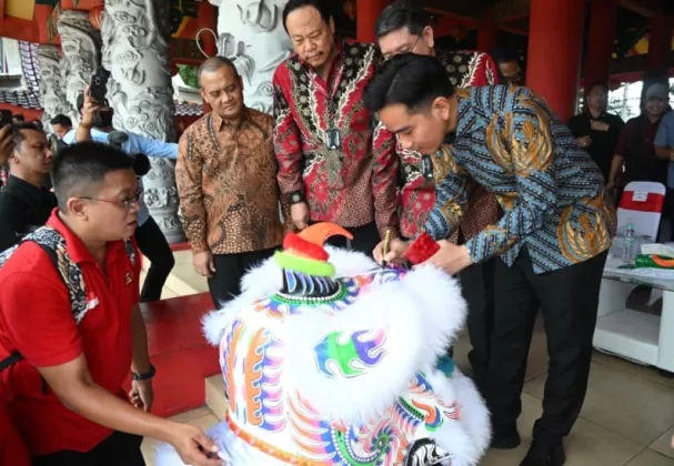 Wapres Tinjau Persiapan Imlek di Sam Poo Kong, Tekankan Pentingnya Harmoni Kebangsaan