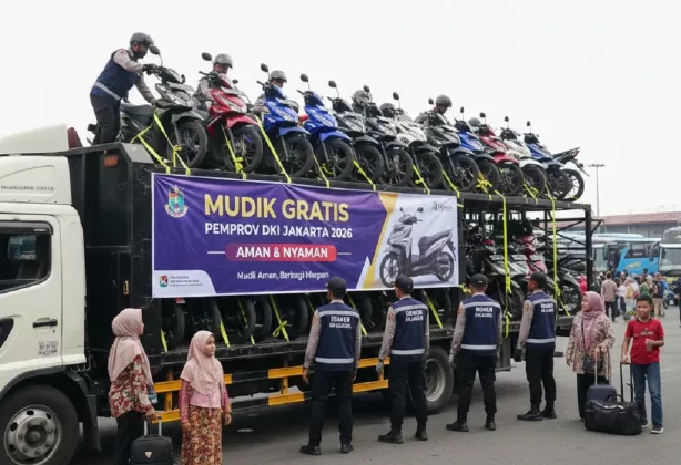 Bisa Angkut Motor, Begini Syarat dan Cara Daftar Mudik Gratis DKI Jakarta 2026