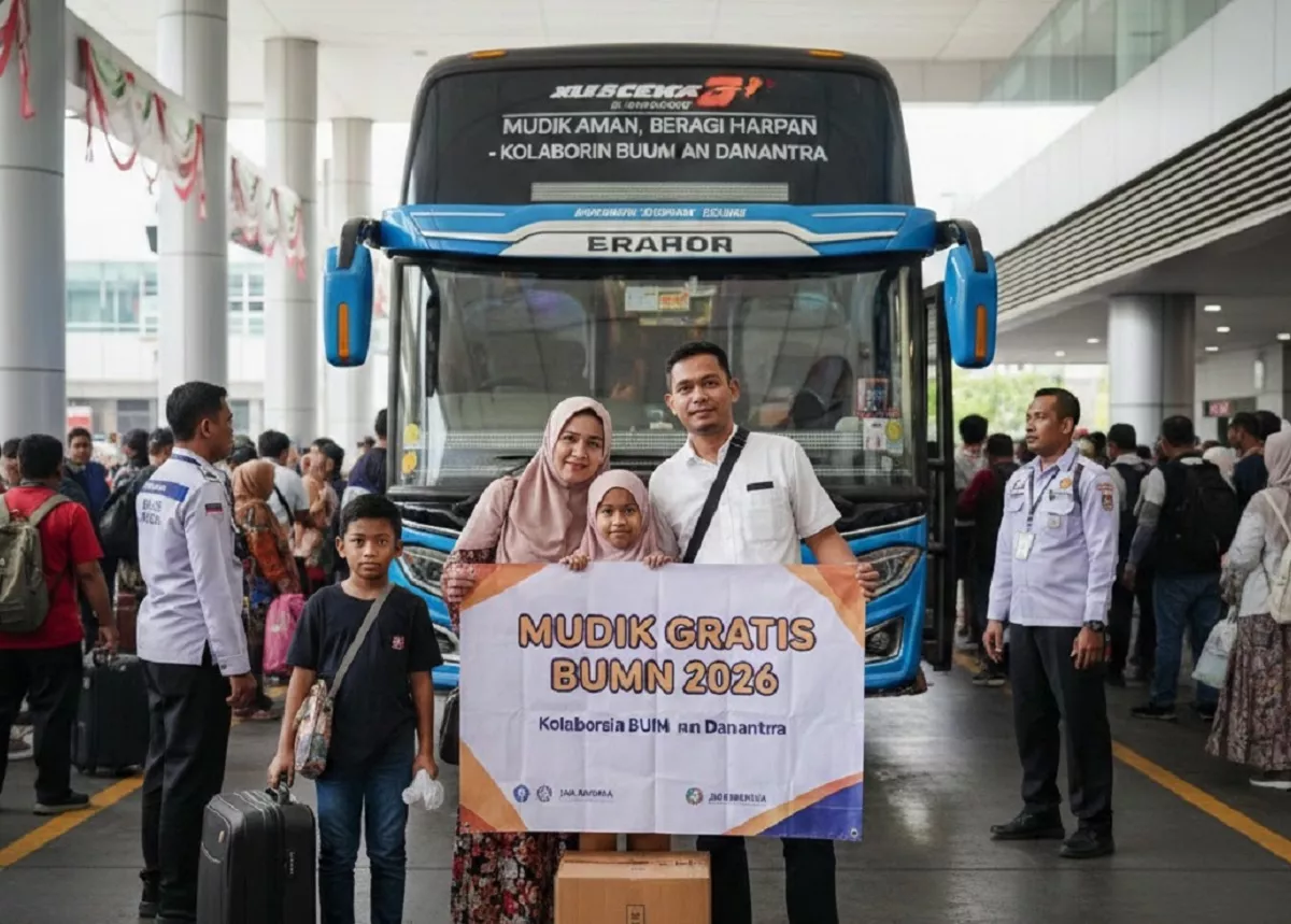 Kuota 100 Ribu Orang! Begini Cara Daftar Mudik Gratis BUMN 2026 dan Link Resminya