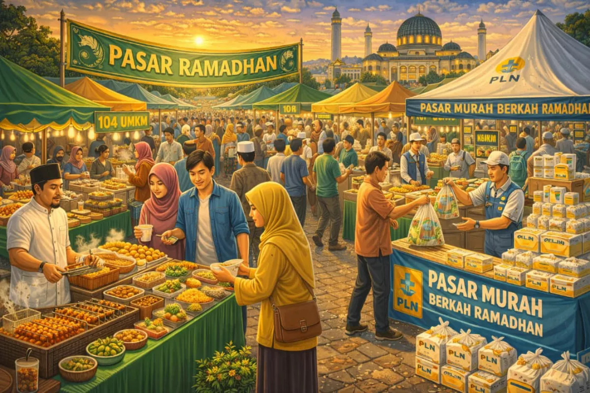 Pasar Ramadan Pontianak Jadi Motor Ekonomi Rakyat, UMKM Raup Peluang di Bulan Suci