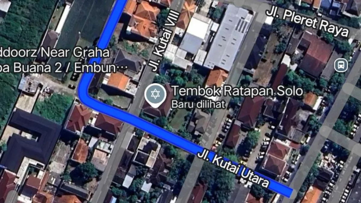 Viral! Rumah Jokowi Jadi Tembok Ratapan di Google Maap