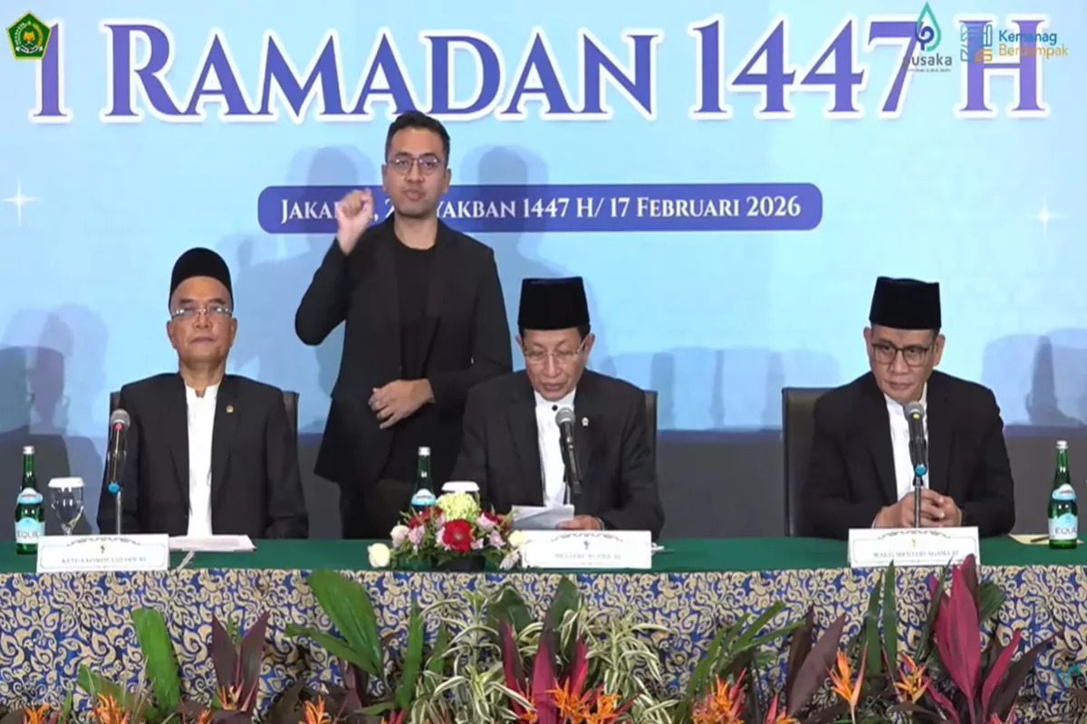 Menag Pastikan 1 Ramadan 1447 H Jatuh pada Kamis 19 Februari 2026