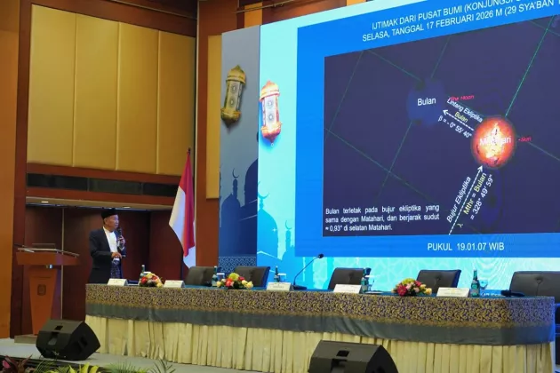 Mustahil Terukyat, Kemenag: Hilal Ramadan 1447 H di Bawah Ufuk