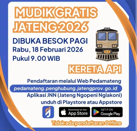 Link dan Cara Daftar Mudik Gratis Pemprov Jawa Tengah, Resmi Dibuka Sejak 18 Februari