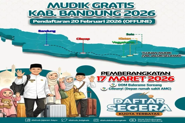 Pendaftaran Cuma 1 Hari! Dishub Kabupaten Bandung Sediakan 600 Kuota Mudik Gratis