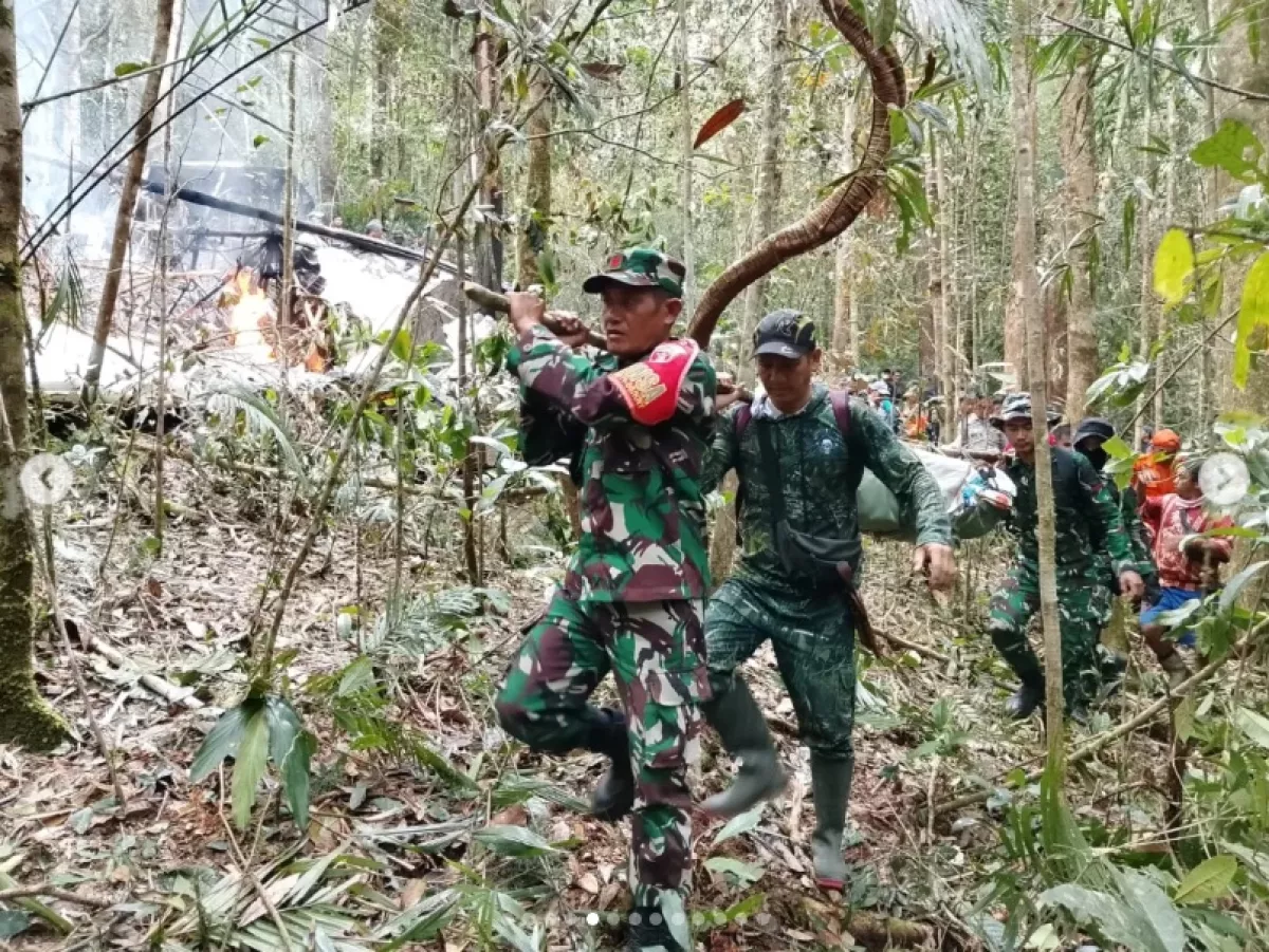 Pilot Pesawat Kargo BBM Pelita Air Jatuh di Nunukan Meninggal Dunia, Begini Kronologinya
