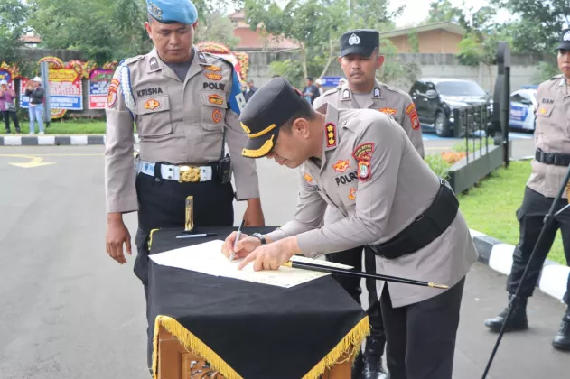 Gerbong Mutasi Polres Metro Tangerang Kota: AKBP Parikhesit Jabat Kasatreskrim