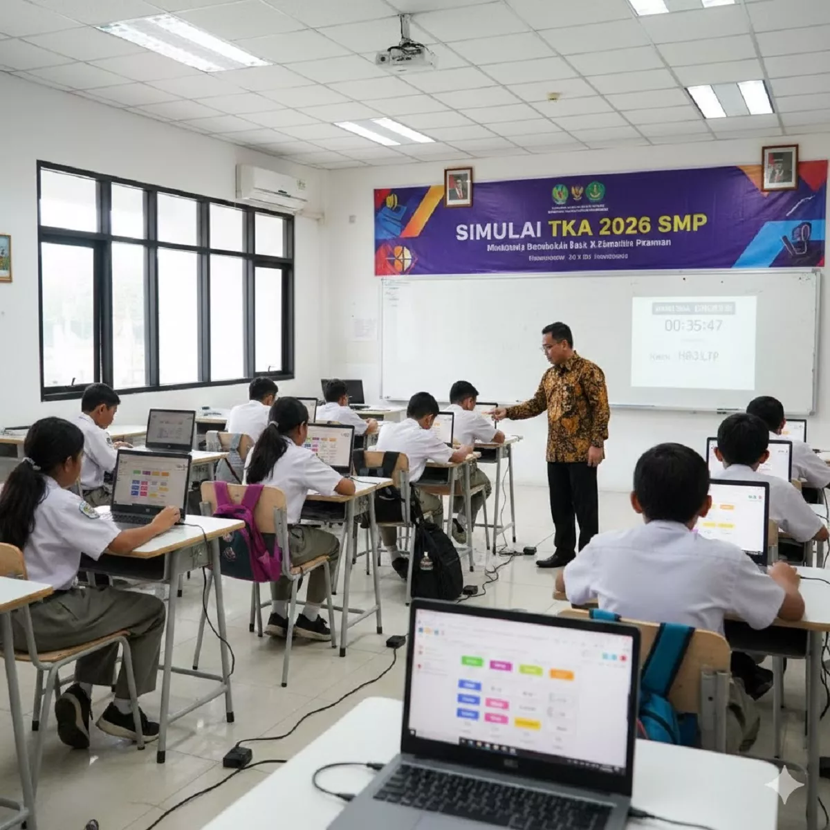 Simulasi TKA 2026 SMP Resmi Dimulai, Simak Jadwal dan Cara Ikut Uji Coba Nasional