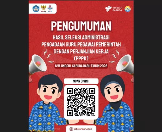 206 PESERTA LOLOS! Link RESMI Pengumuman PPPK Guru SMA Unggul Garuda 2026, Nama Kamu Ada GAK?