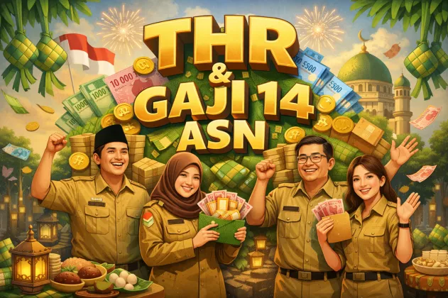 Kabar Gembira! THR ASN Jatim 2026 Cair Maret, Gaji 13 dan 14 Dibayarkan Berbarengan