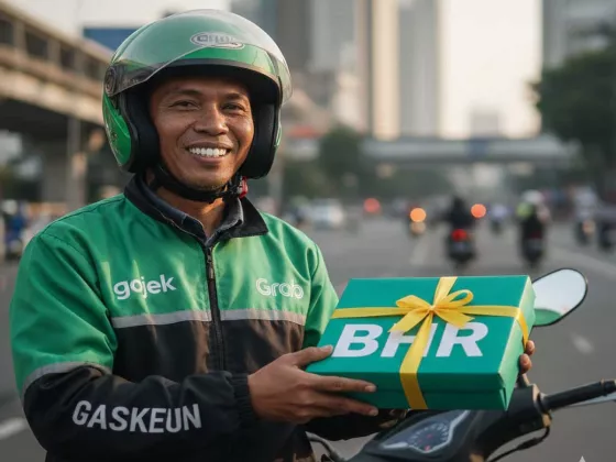 Kabar Gembira! THR Ojol Tahun Ini Naik