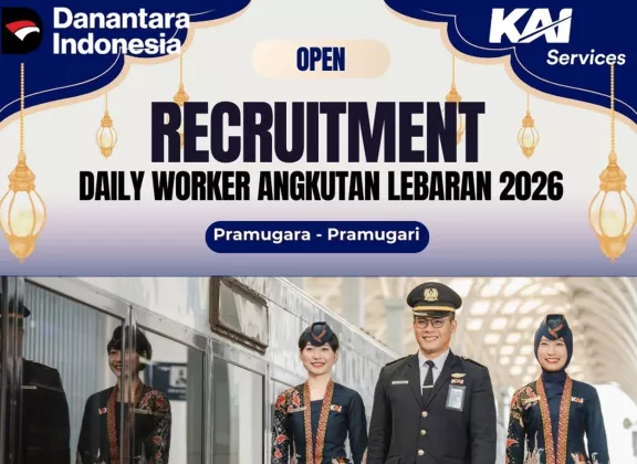 Walk-In Interview! KAI Services BUKA LOWONGAN Pramugara/Pramugari Lebaran 2026