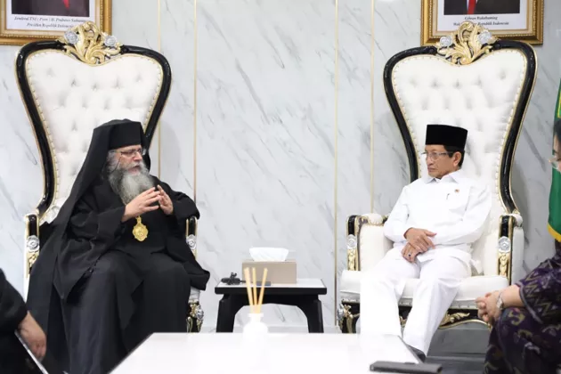 Dialog dengan Gereja Ortodoks Indonesia, Menag Nasaruddin Umar Tertarik Dalami Perbandingan Agama