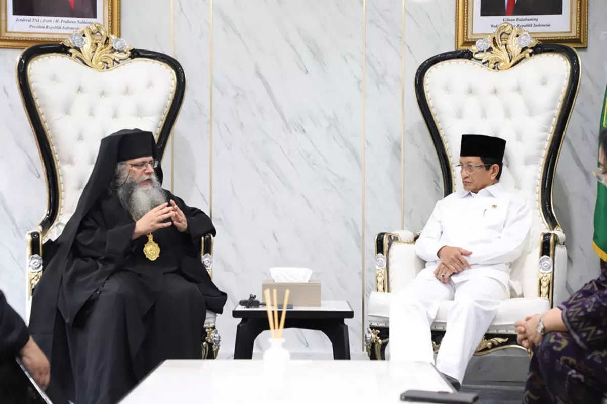 Dialog dengan Gereja Ortodoks Indonesia, Menag Nasaruddin Umar Tertarik Dalami Perbandingan Agama
