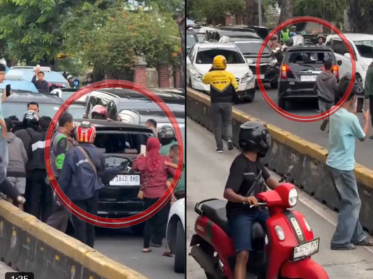 Drama Pelarian Sopir Berpelat Palsu Bikin Geger: Lawan Arus, Tabrak Polisi, hingga Terkepung Massa
