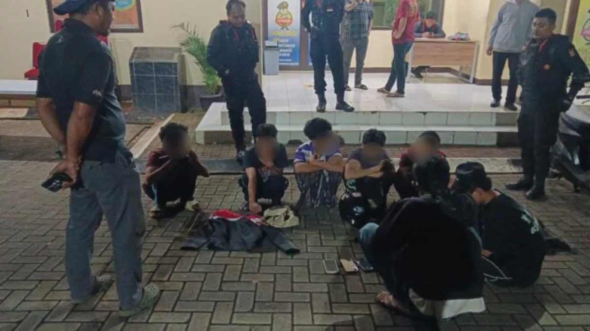 Gagal Tawuran di Jembatan Cisadane, Enam Remaja Ditangkap Polisi 