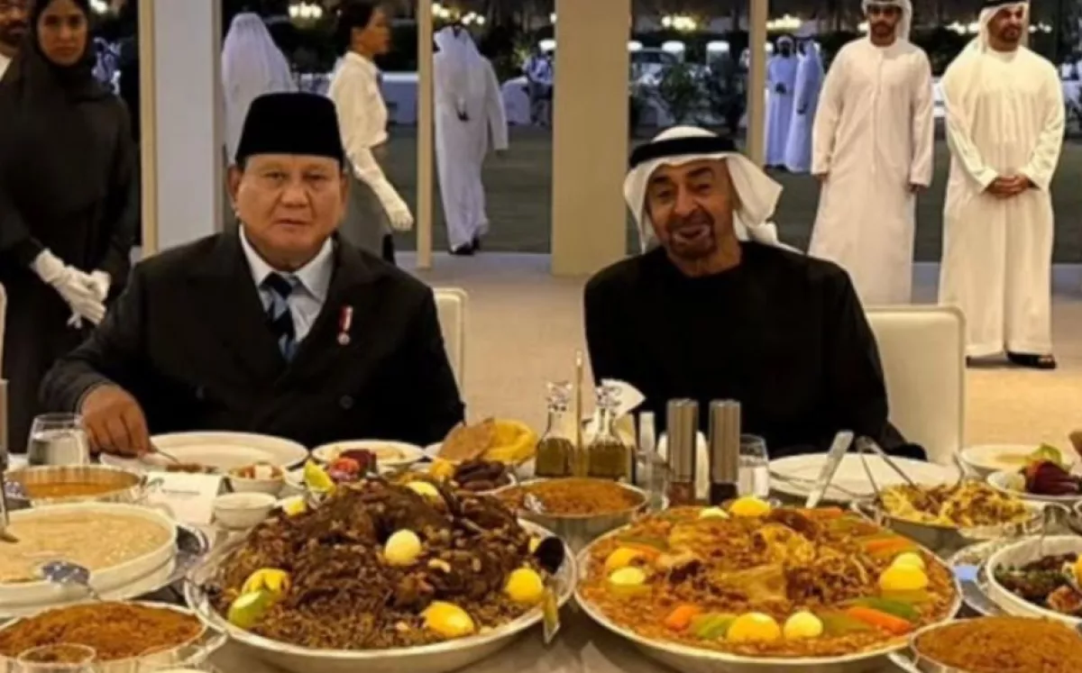 Momen Langka dan Bersejarah, Prabowo Disambut Tujuh Emir Sekaligus di Abu Dhabi