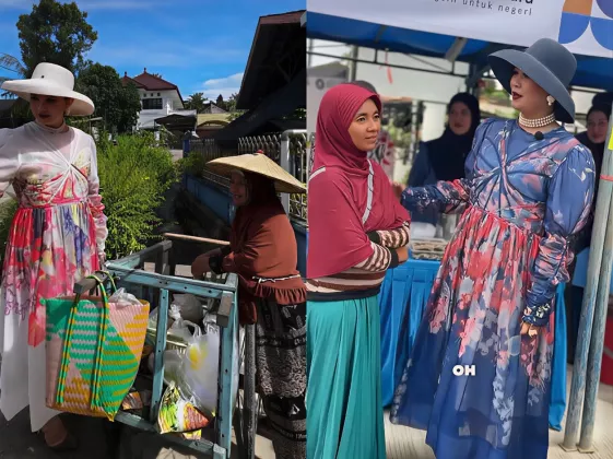 Gaya Glamor ISTRI GUBERNUR KALTIM: Vibes-nya Kayak NYONYA MENIR Belanda