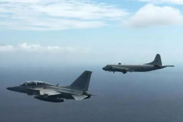 Unjuk Kekuatan pada China! Pesawat Militer Filipina-AS-Jepang Gelar Latgab di Selat Bashi