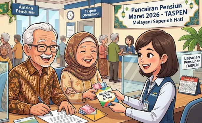 Gaji Ke-13 Pensiunan ASN Cair! TASPEN Salurkan Rp10,83 Triliun kepada 3,25 Juta Penerima