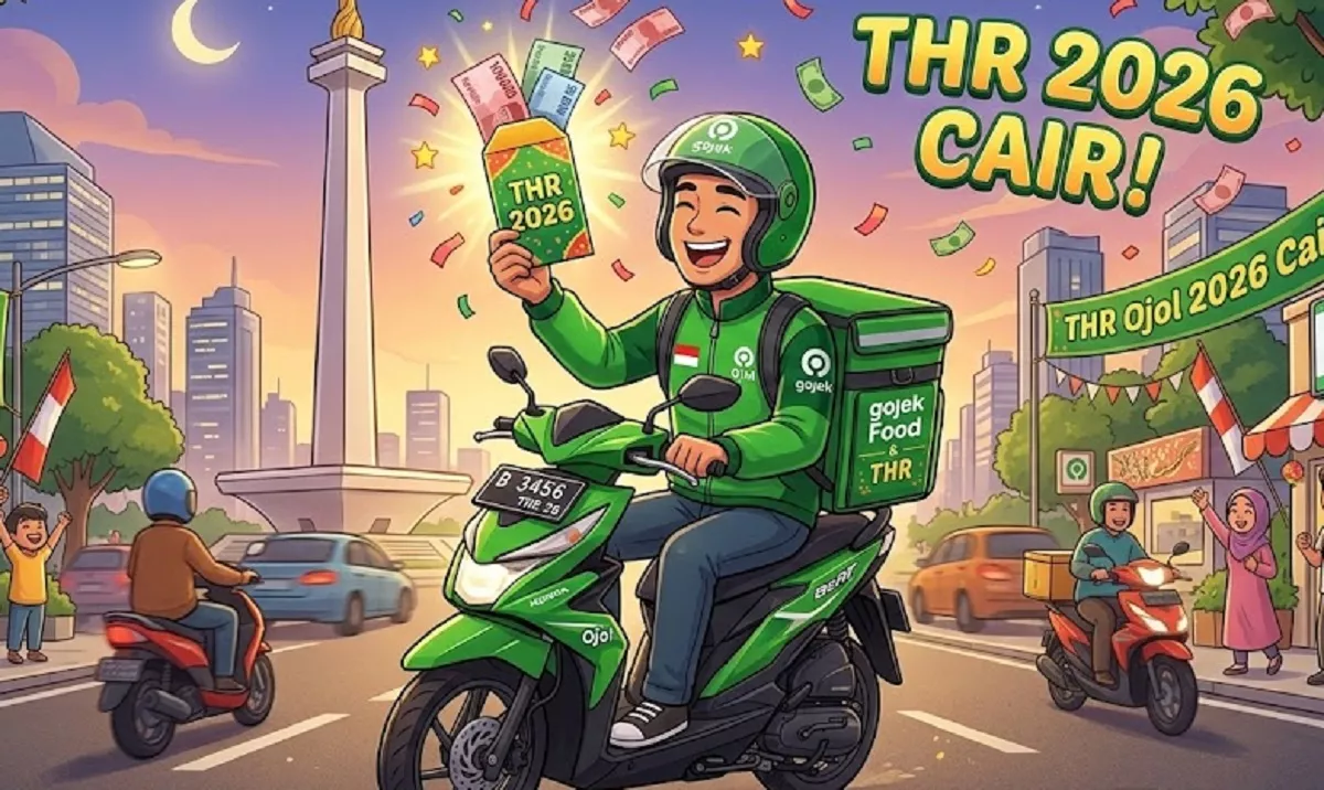 Siap-siap Cek Saldo! Ini Jadwal Pencairan THR Driver Ojol 2026