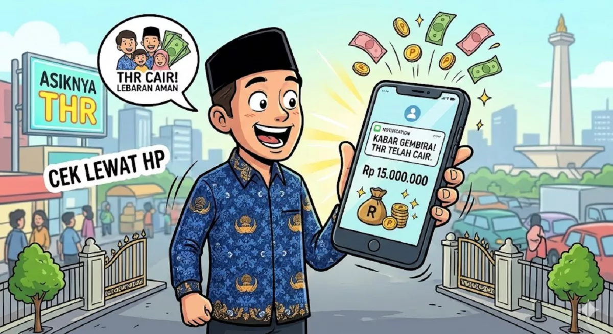 Praktis! Cara Cek Saldo THR ASN 2026 Lewat SMS Banking BRI, BNI, dan Mandiri