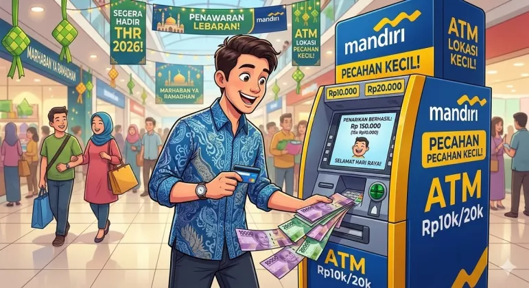 Daftar Lokasi ATM Pecahan Rp10.000 dan Rp20.000 di Jabodetabek Maret 2026
