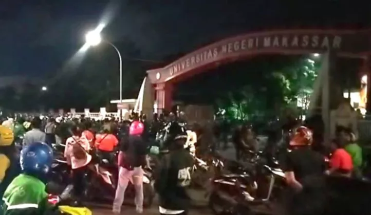 Kronologi Ojol Serang Kampus UNM Makassar Usai Rekannya Diduga Dipukuli Mahasiswa