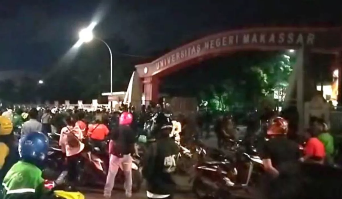 Kronologi Ojol Serang Kampus UNM Makassar Usai Rekannya Diduga Dipukuli Mahasiswa