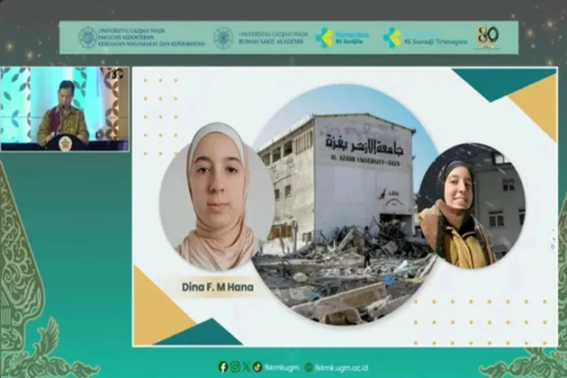 Kampusnya Hancur Terkena Bom, Mahasiswa Palestina Lanjutkan Studi di UGM