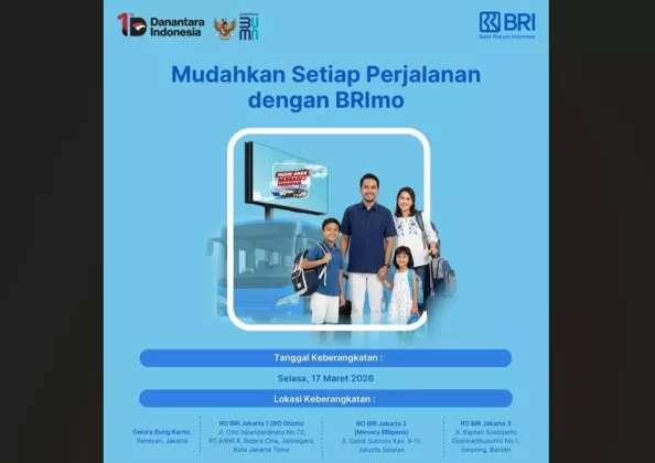 MUDIK GRATIS BRI 2026! Berangkat 17 Maret: Cek Syarat, Rute Tujuan & Cara Daftarnya