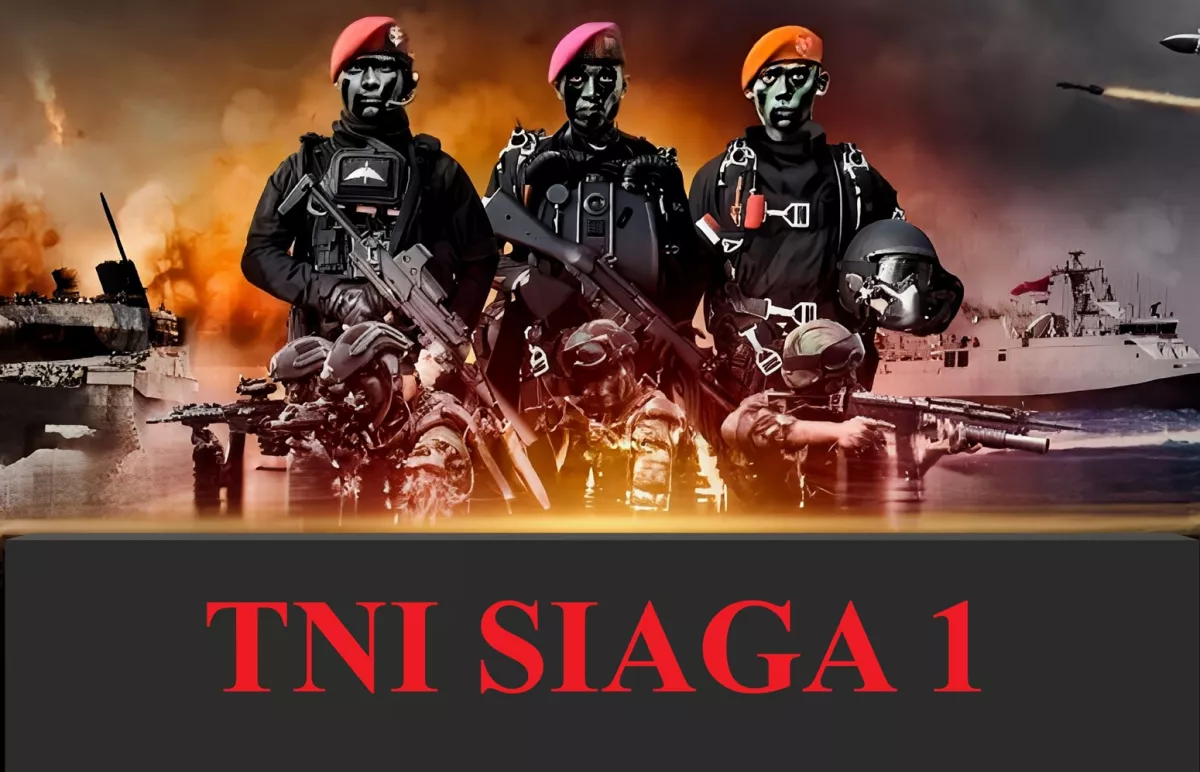 TELEGRAM PANGLIMA TNI BOCOR! 7 Perintah SIAGA 1 NASIONAL, Seluruh Pasukan Bergerak