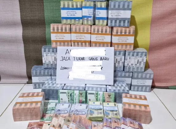 AWAS JANGAN Tukar Uang Baru Lebaran 2026 di Jalanan, BI Imbau Gunakan Jalur Resmi!