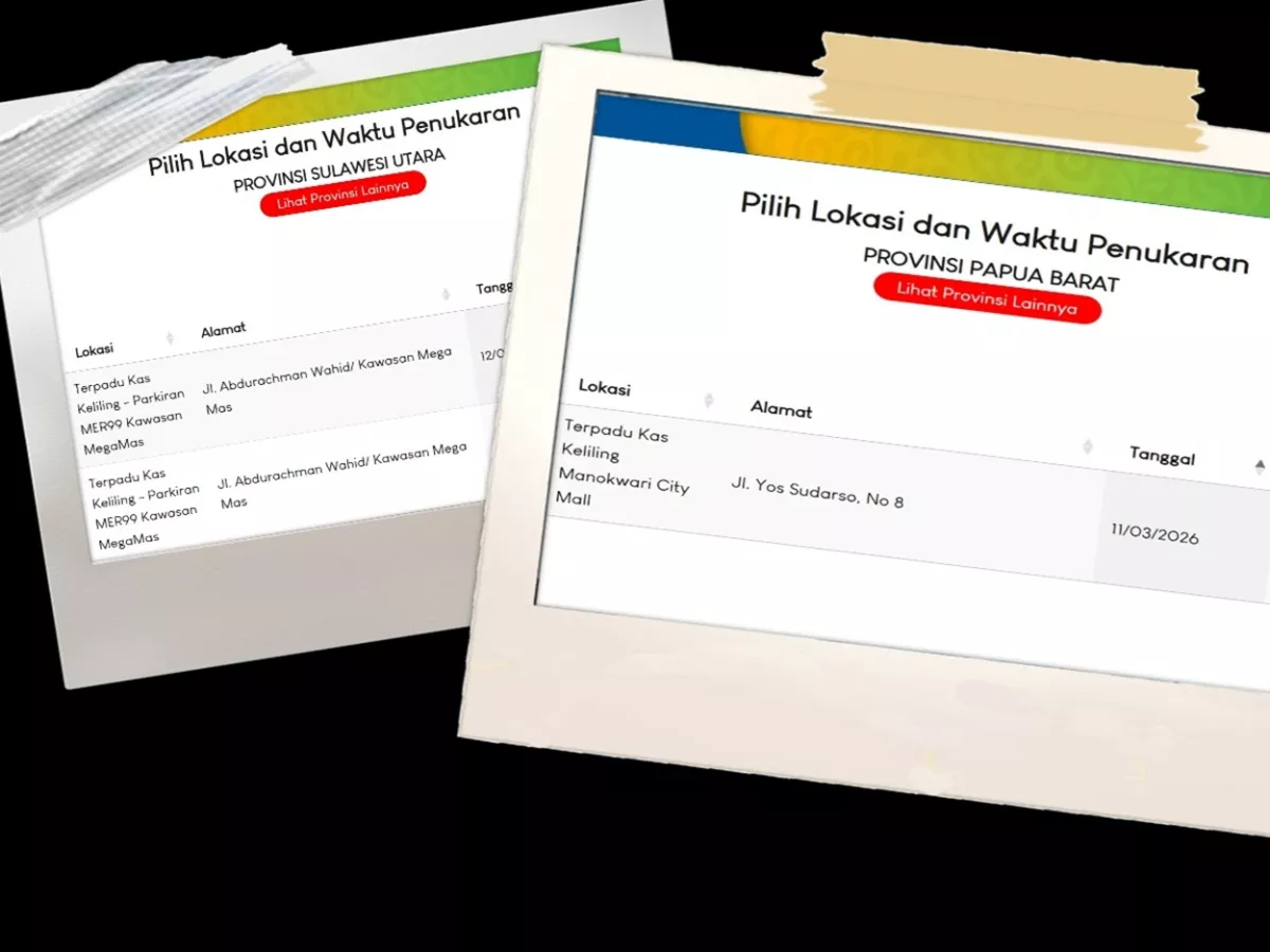 KUOTA Penukaran Uang Baru PINTAR BI HABIS di Jawa, Tapi MANADO & MANOKWARI Masih Punya Slot
