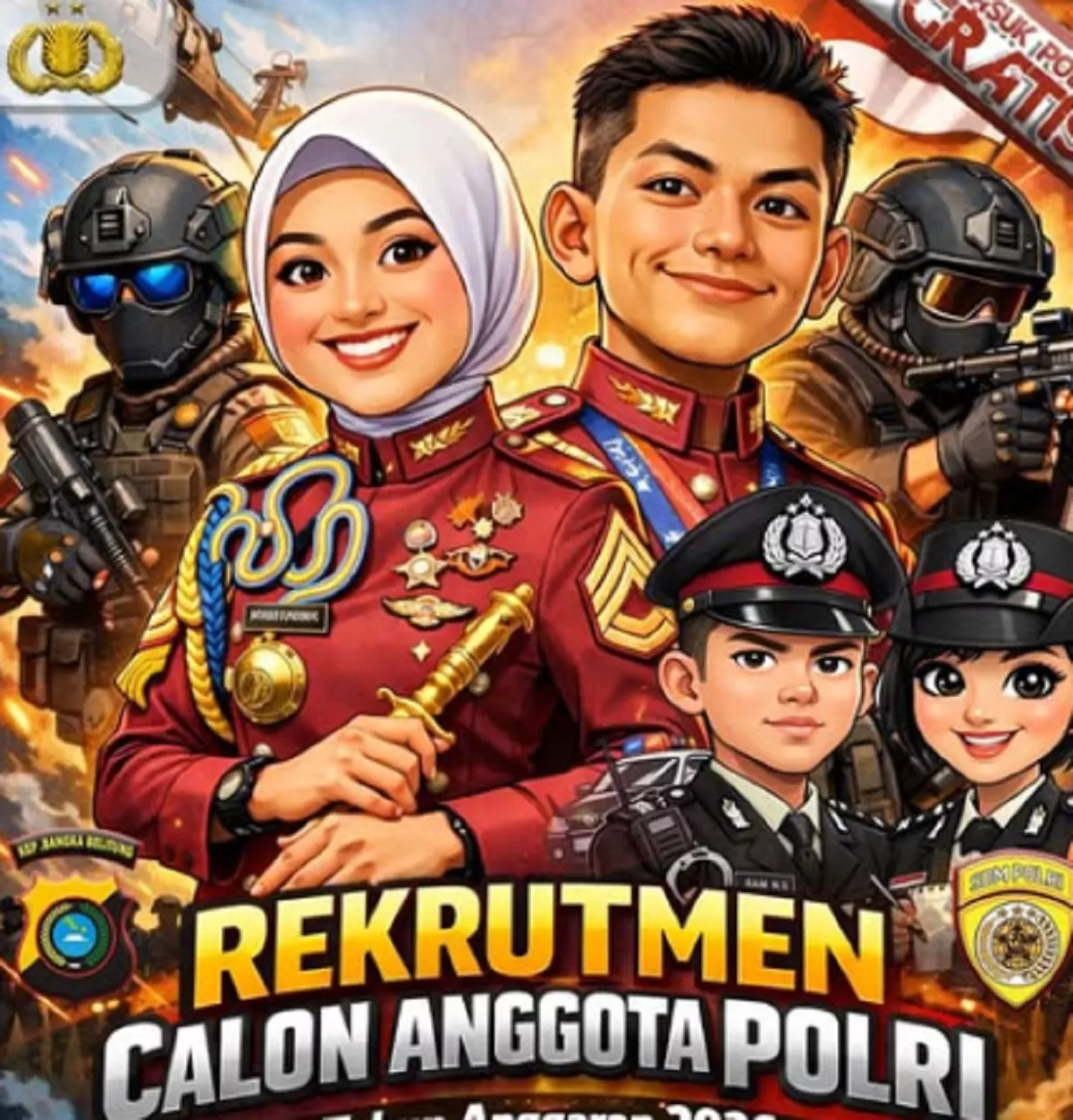 Siapkan Diri! Rekrutmen Polri 2026 Dibuka Maret, Ini Link Pendaftaran dan Cara Daftarnya