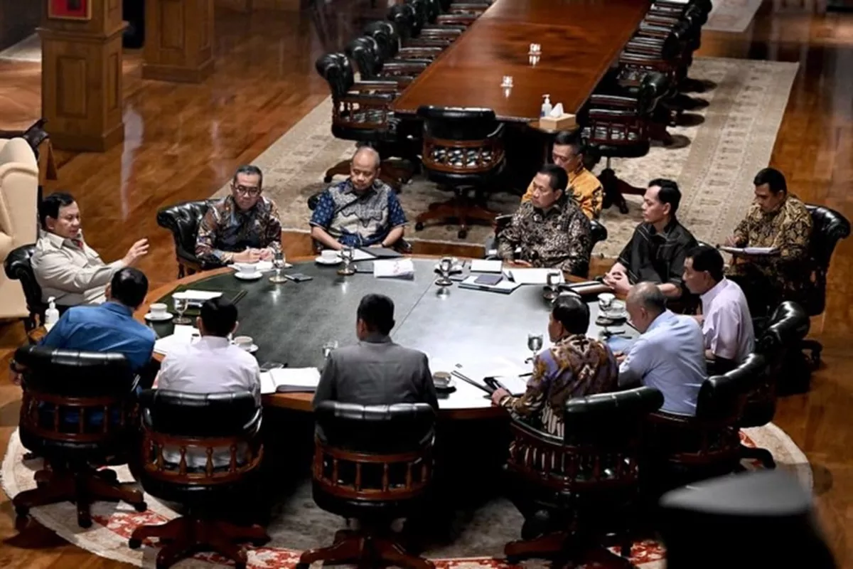 Prabowo Panggil Para Menteri ke Hambalang, Bahas Soal Stok Pangan dan Energi Jelang Lebaran