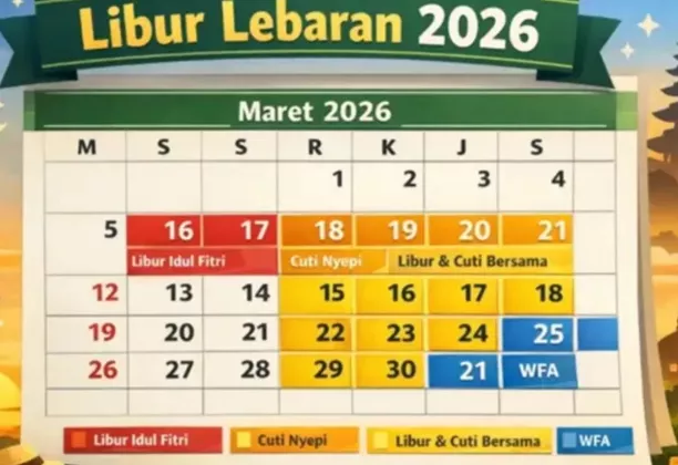 CATAT! Ini Jadwal LIBUR SEKOLAH Idul Fitri 2026, Orang Tua WAJIB TAHU