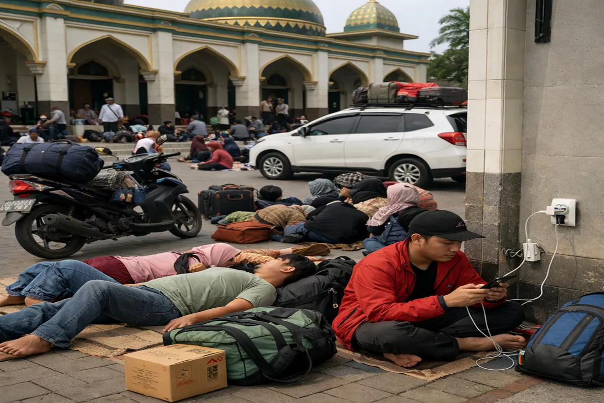 Ribuan Masjid Siap Sambut Pemudik, Ada Layanan Kesehatan hingga Isi Daya Ponsel