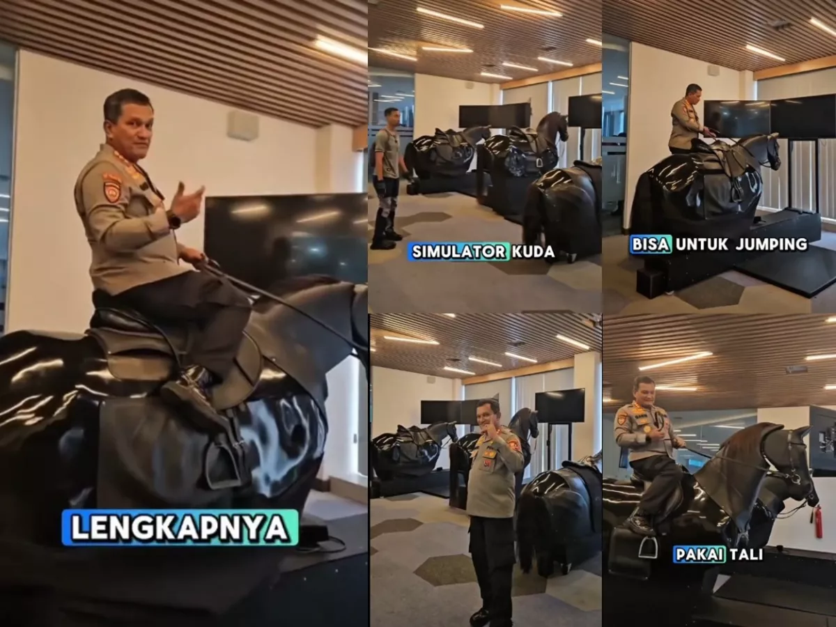 VIRAL! SIMULATOR BERKUDA Polri Rp1 Miliar per Unit Bikin Heboh, Ini PENAMPAKANNYA