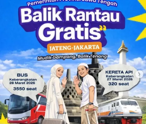 Daftar Balik Rantau Gratis Jateng 2026: Cek Jadwal, Link, dan Syarat Lengkapnya di Sin