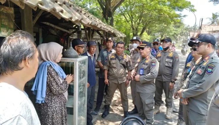 Bikin Semraut! 18 Bangli di Pakuhaji Tangerang Dibongkar Satpol PP