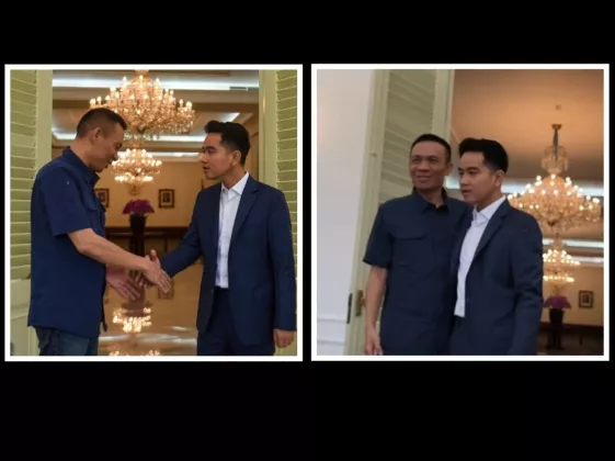Drama 45 Menit di Istana Wapres: Gibran Peluk Rismon & Sebut ‘Kita Saudaraan’