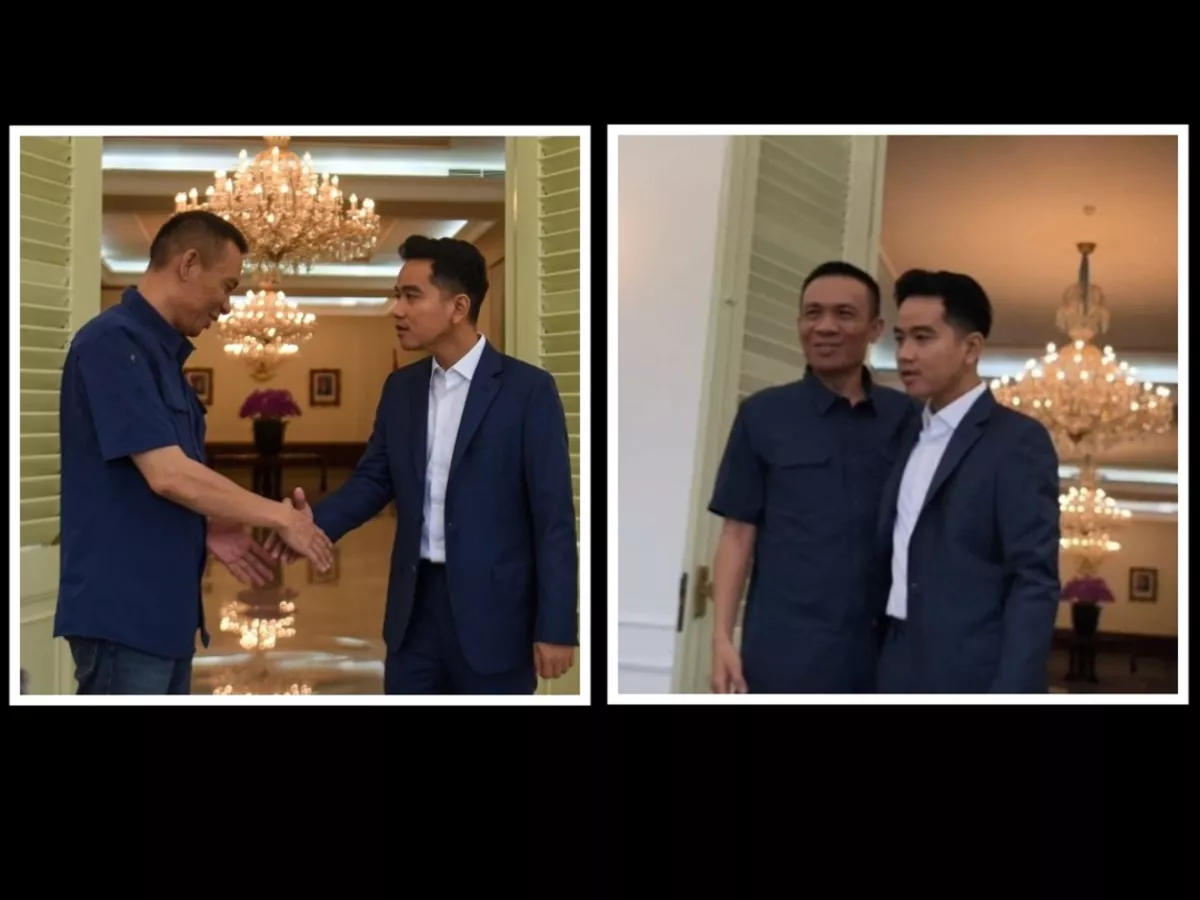 Drama 45 Menit di Istana Wapres: Gibran Peluk Rismon & Sebut ‘Kita Saudaraan’