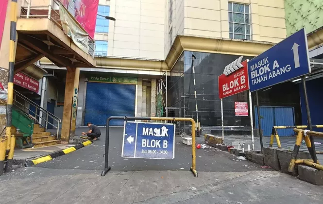 CATAT! Pasar Tanah Abang Tutup Mulai 20 Maret 