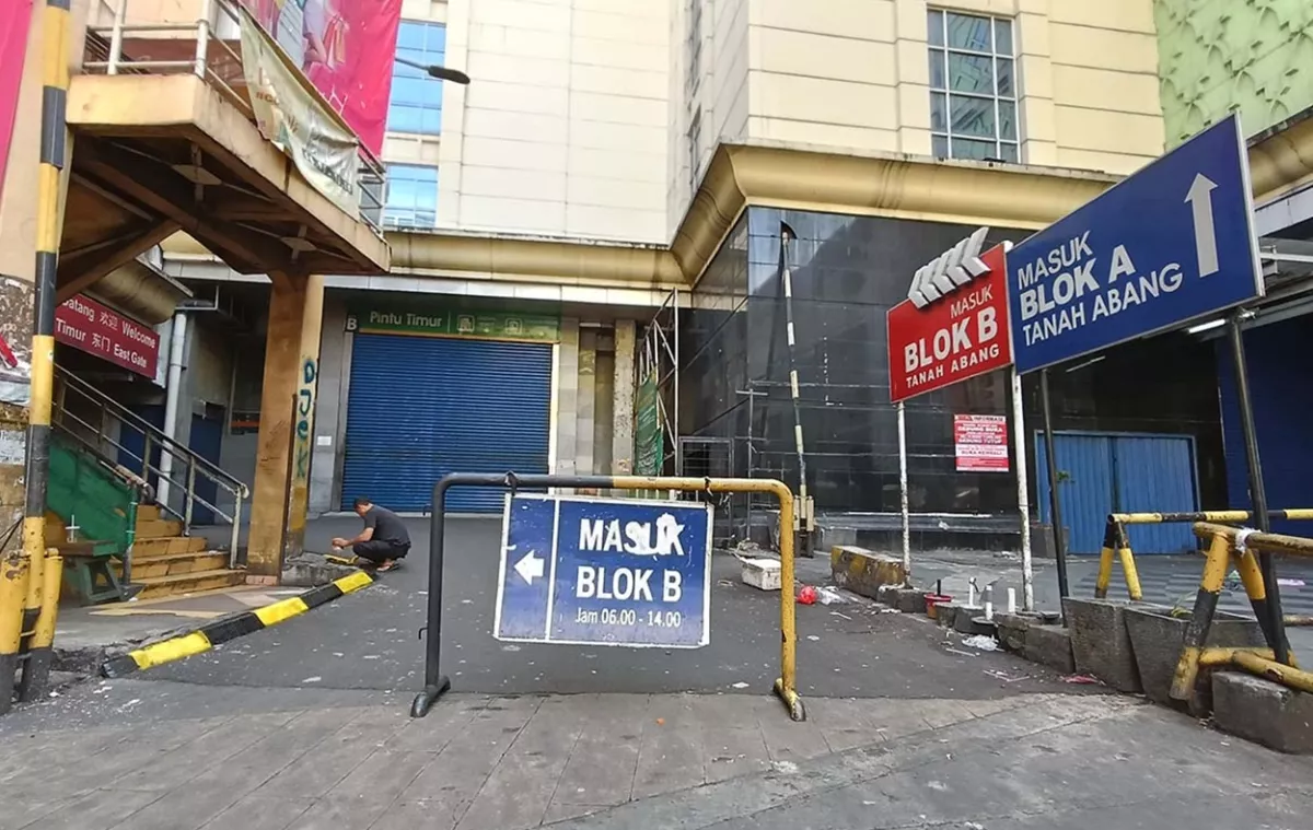 CATAT! Pasar Tanah Abang Tutup Mulai 20 Maret 