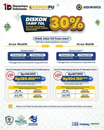 Geger! Diskon Tarif Tol Trans Jawa Gede-gedean Jelang Lebaran 2026, Dompet Auto Lega!