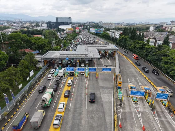 H-5 Lebaran 2026, Volume Kendaraan di Tol Jabodetabek dan Jabar Naik