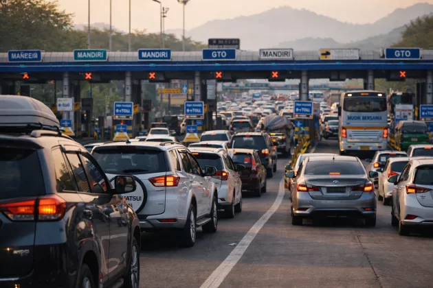 Masih Normal, 30 Ribu Kendaraan Masuk Semarang per Hari Via Tol Batang